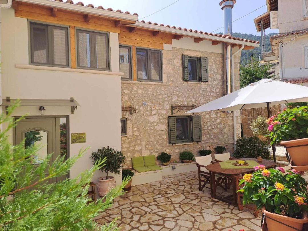 Вілла La Casa Di Bella A Tradional Stone House With Barbecue Karia  Екстер'єр фото